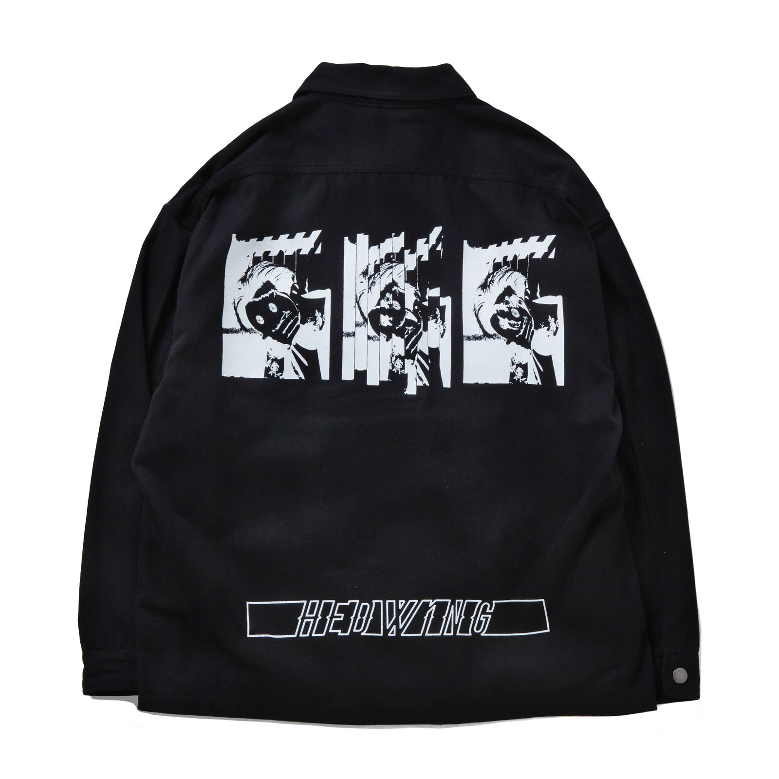 Pierrot Mask Blackdenim Jacket