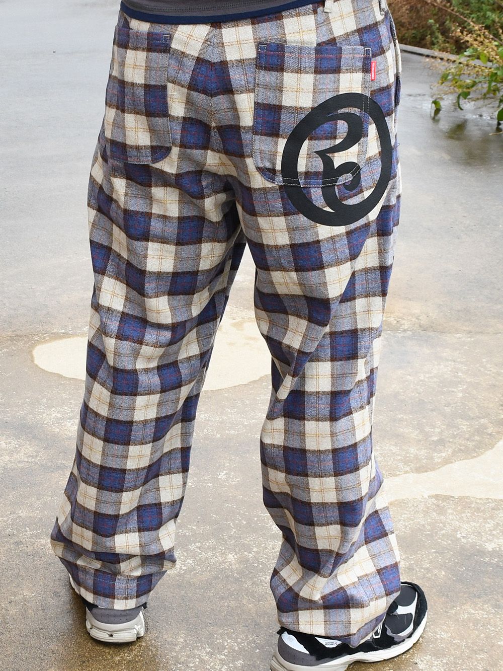 ROLLING CRADLE - ORDINARY CHECK-PANTS | DOLL