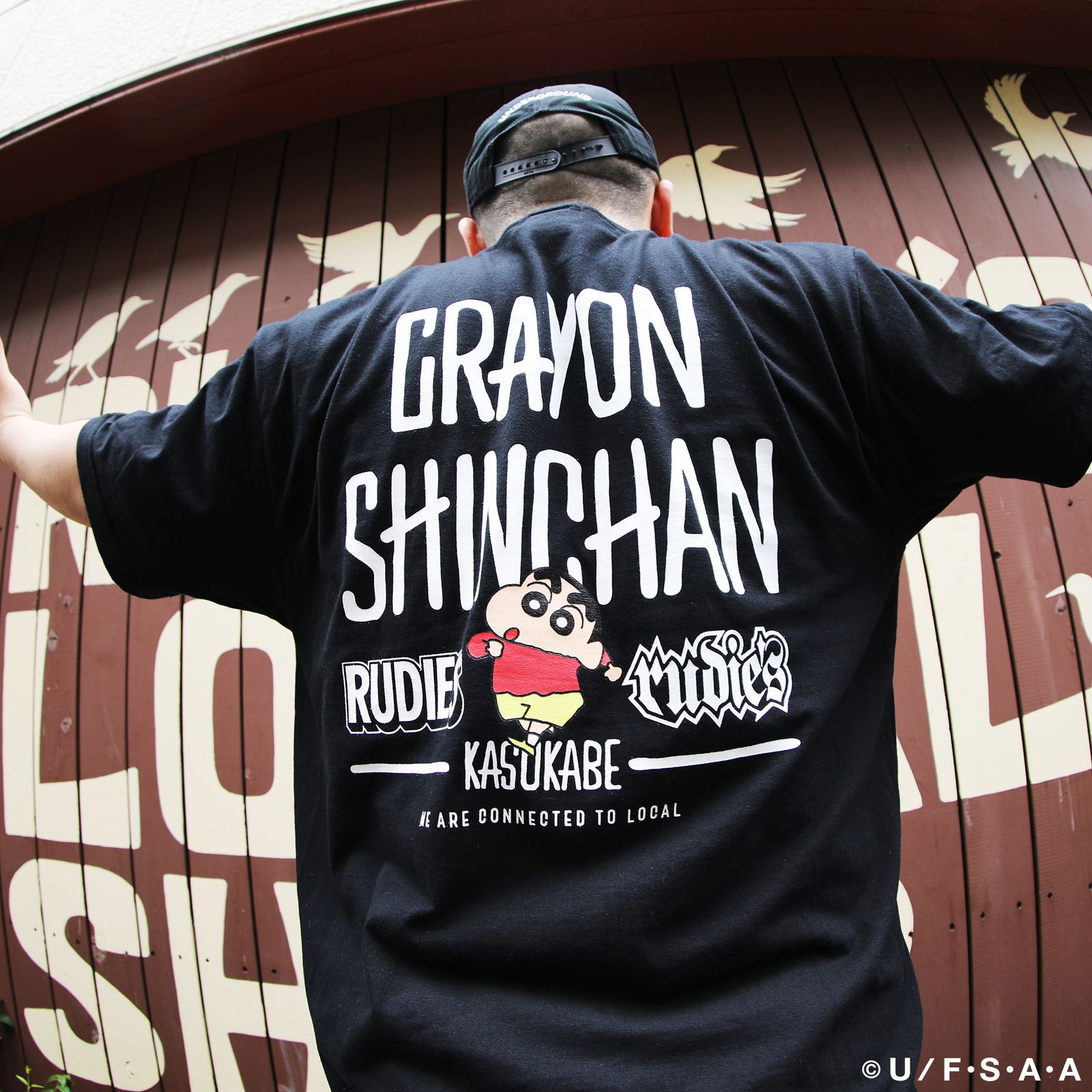 RUDIE'S x CRAYON SHINCHAN MOSH-T