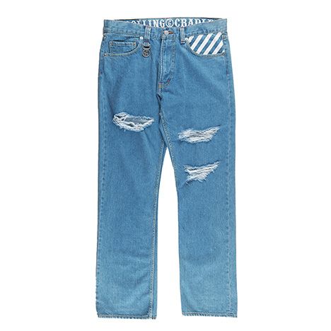 ROLLING CRADLE - THUNDER GATE DENIM -1st damage type- | DOLL