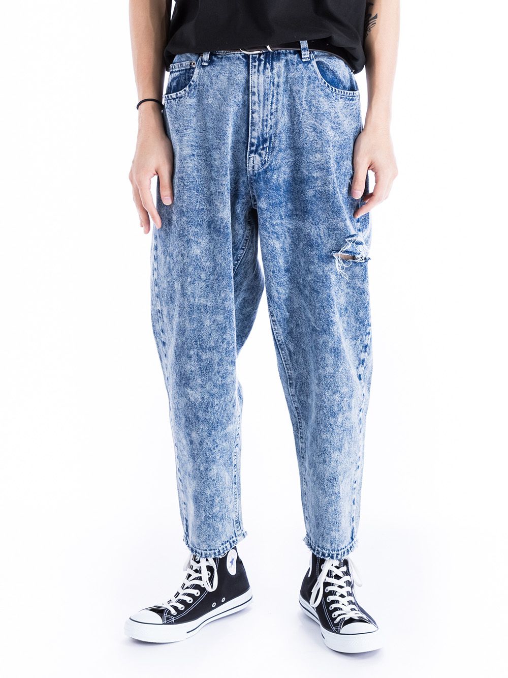 Damege Denim Pants