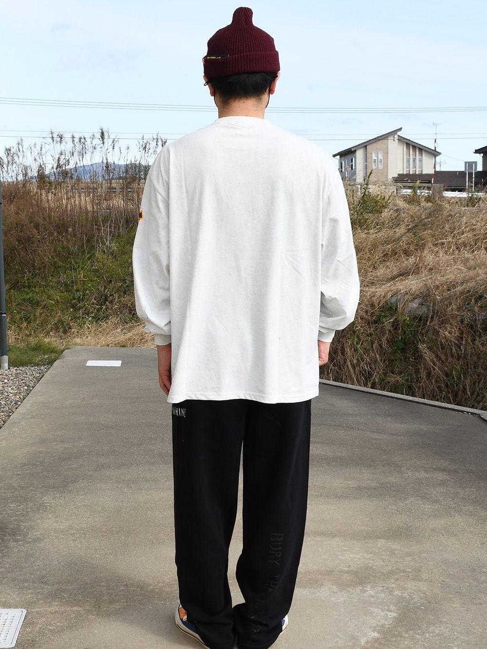 AMERICAN MONSTER FADE WASH LONG-TEE