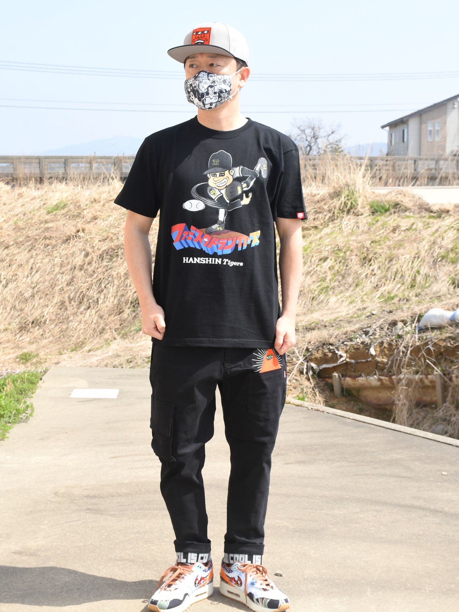 [PDS×ファミスタx阪神タイガース]ファミスタドランカーズ TEE