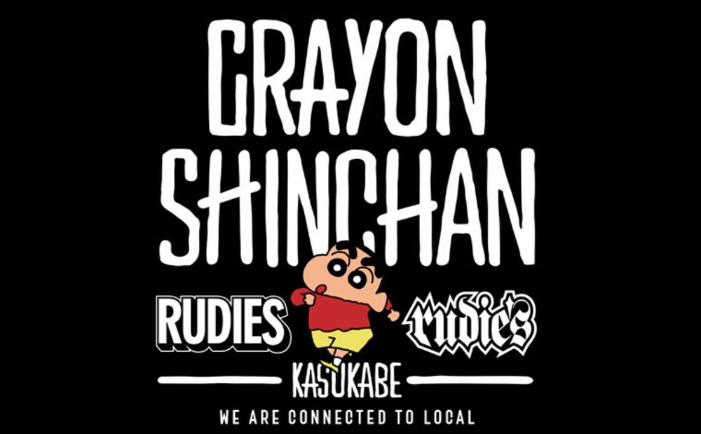 RUDIE'S × CRAYON SHINCHAN