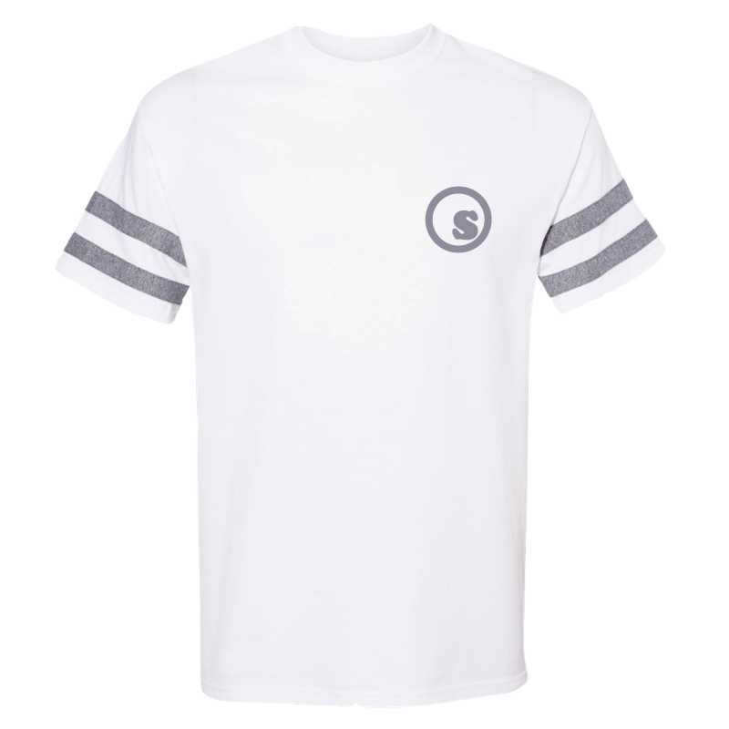sd slv stripe s/s tee