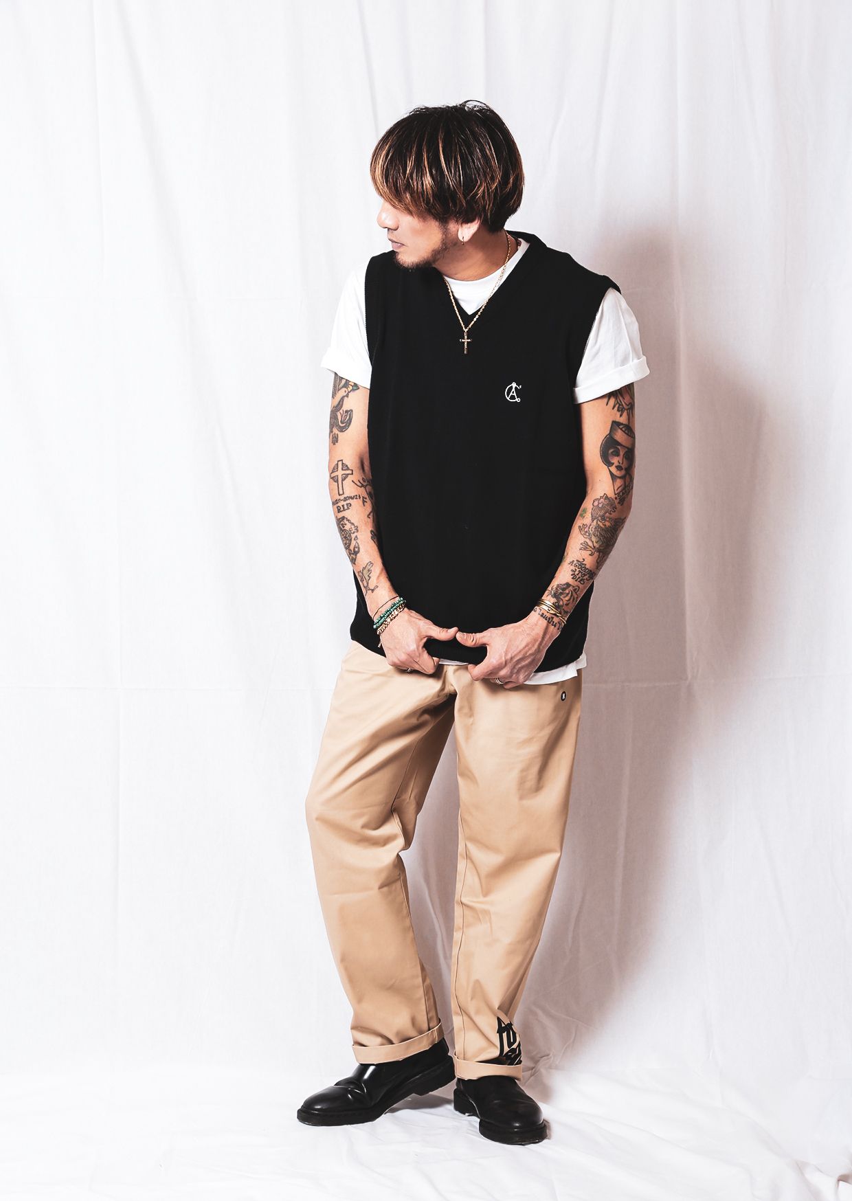 KNIT VEST - A.C. Brand