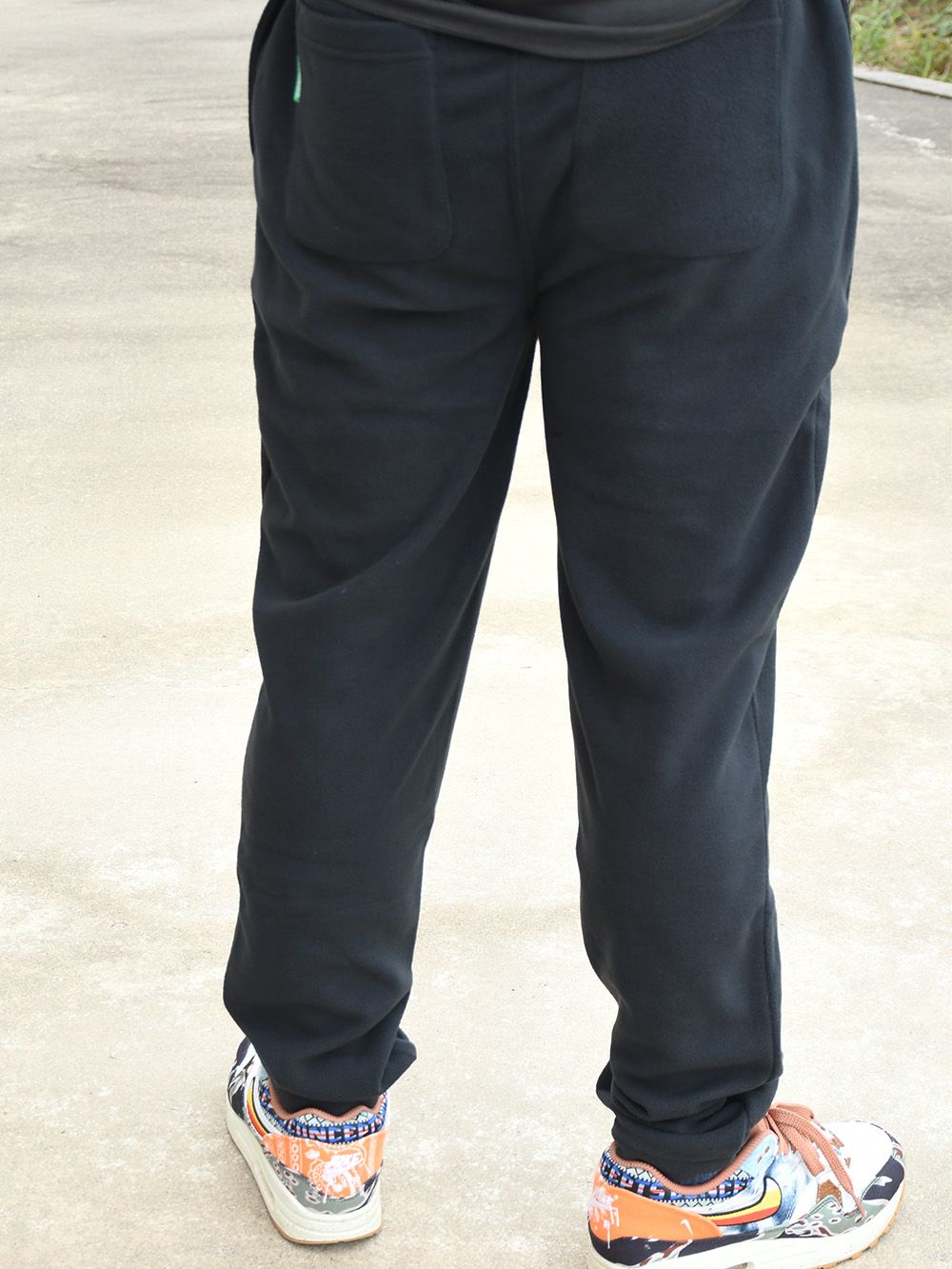 sd micro fleece taperd pants