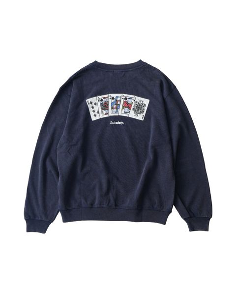 Fade wash sweat shirt