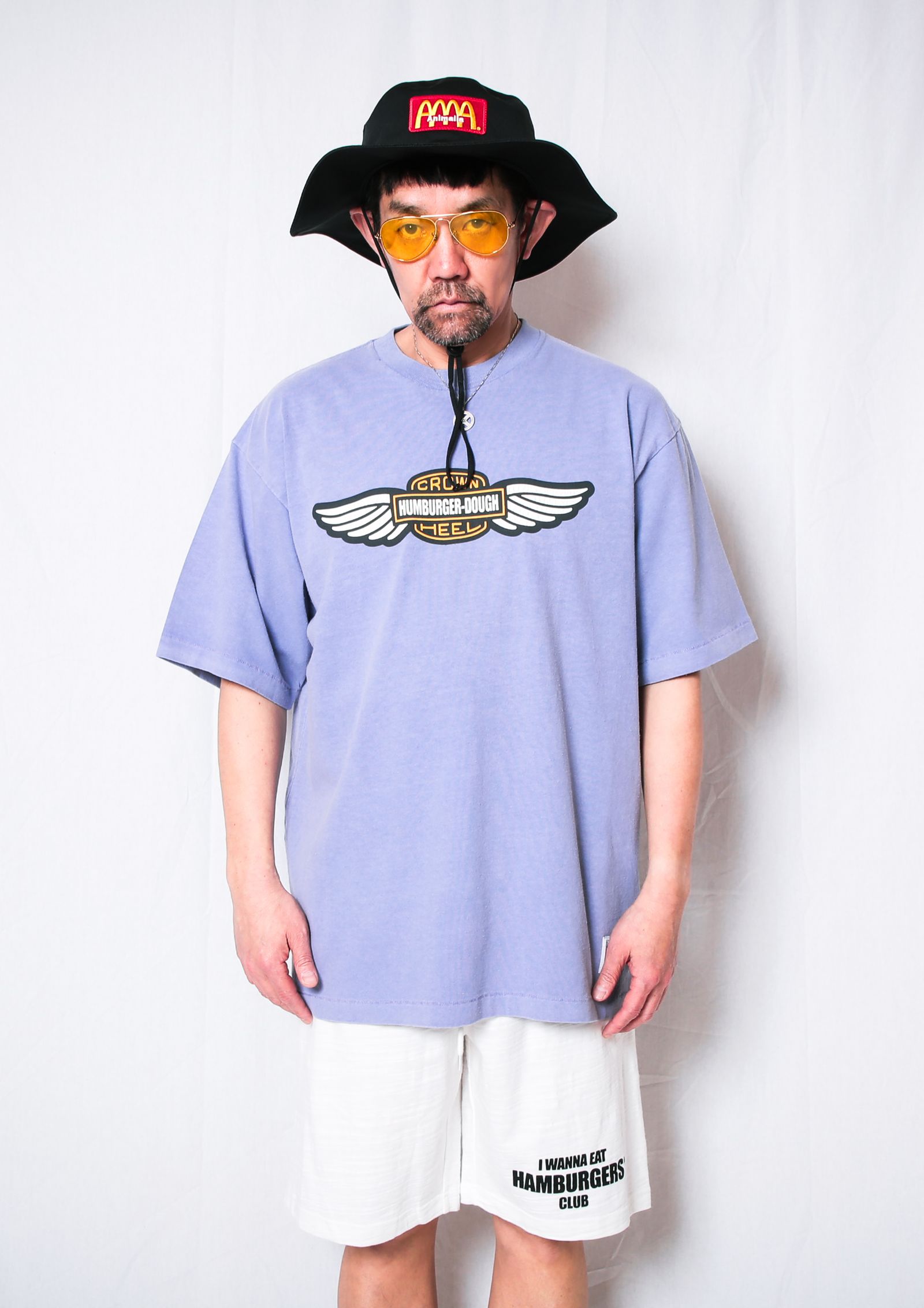 6.5oz PIGMENT DYEING S/S Tee - HUMBURGER-DOUGH