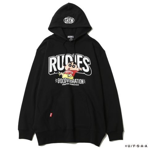 RUDIE'S x CRAYON SHINCHAN DIVE HOOD SWEAT