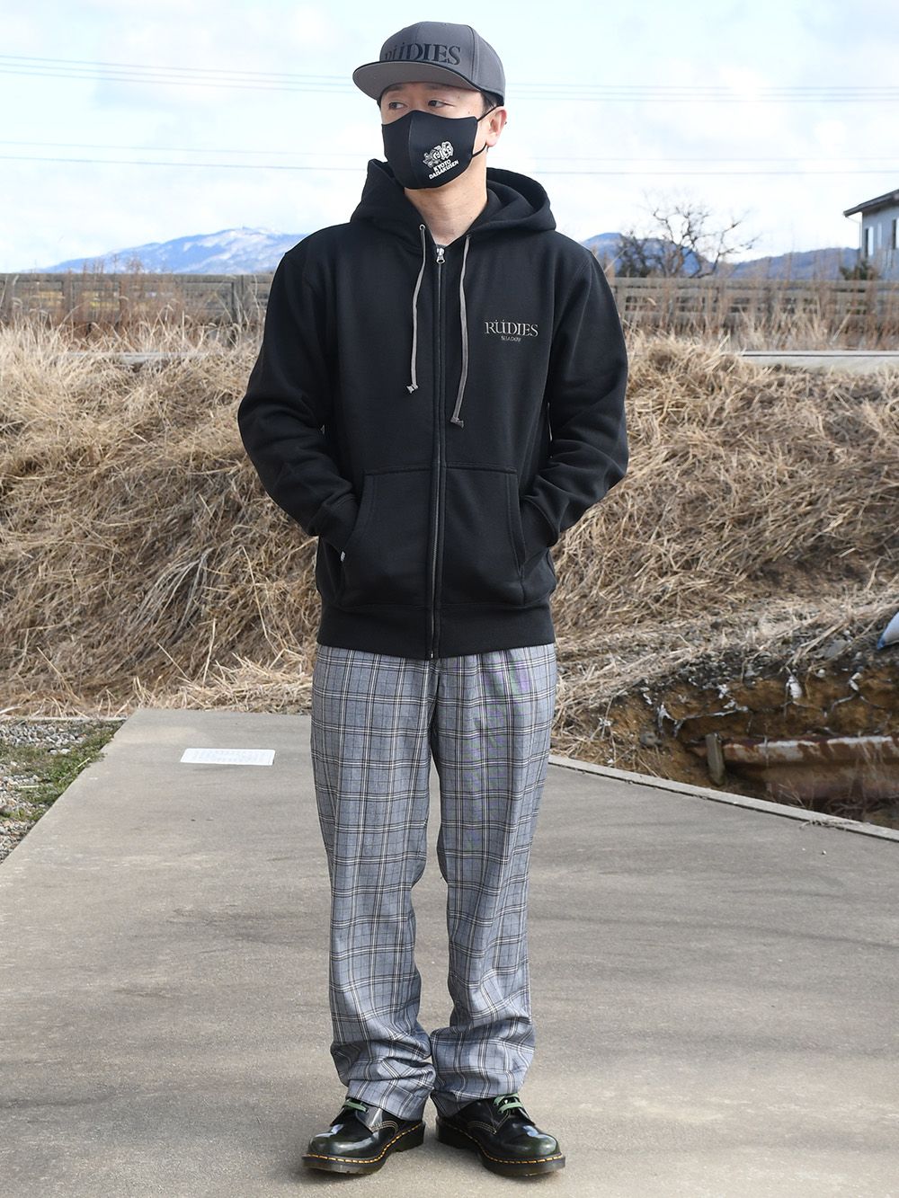 SHADOW LOGO ZIP-PARKA