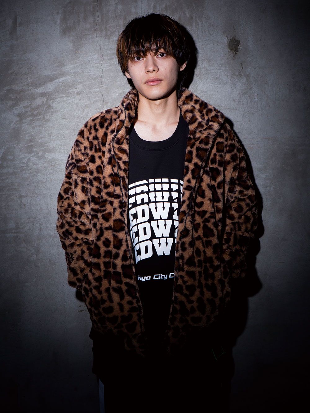 R.A.M Leopard Fur Jacket
