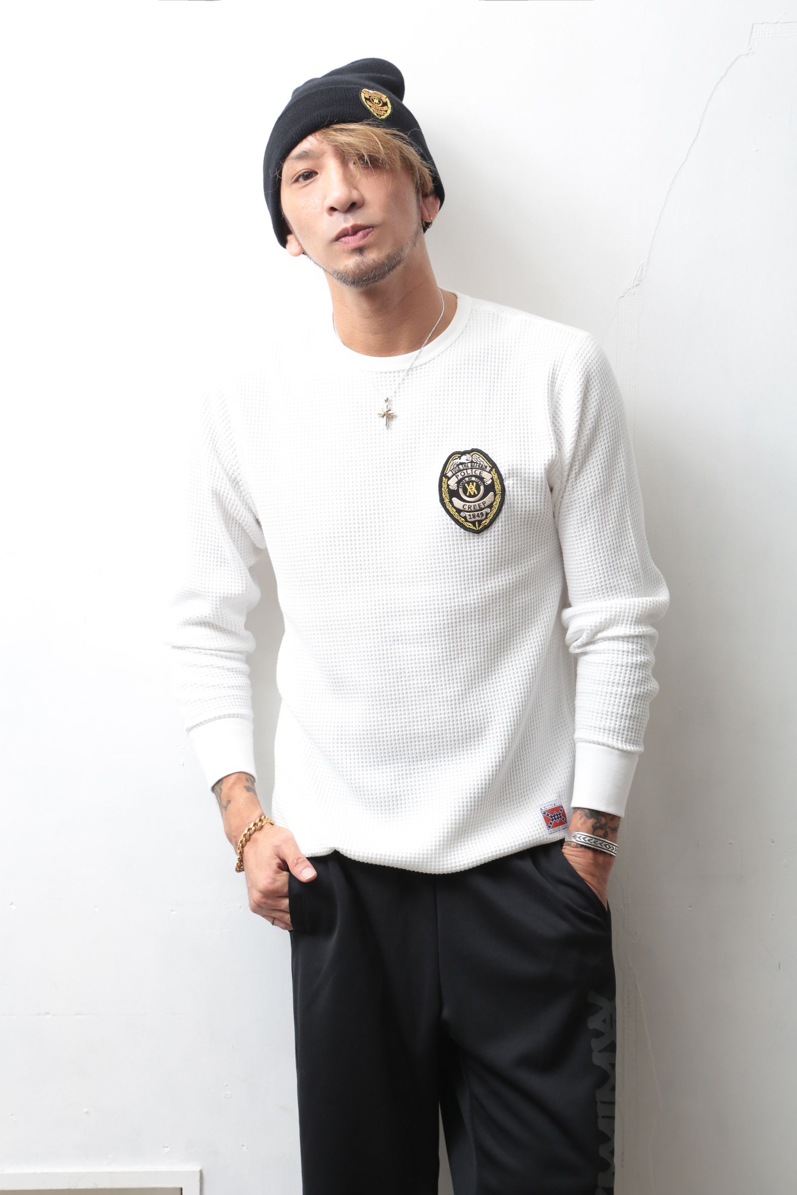 “OFFICER’S BADGE” Thermal L/S Tee