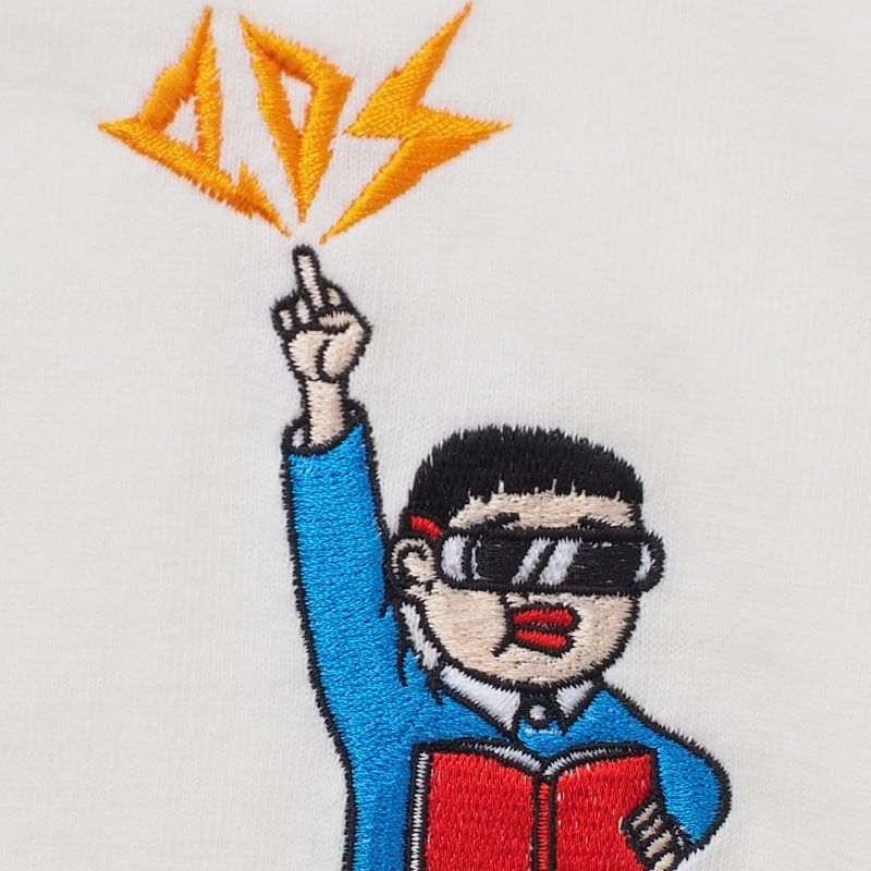 優等生刺繍TEE