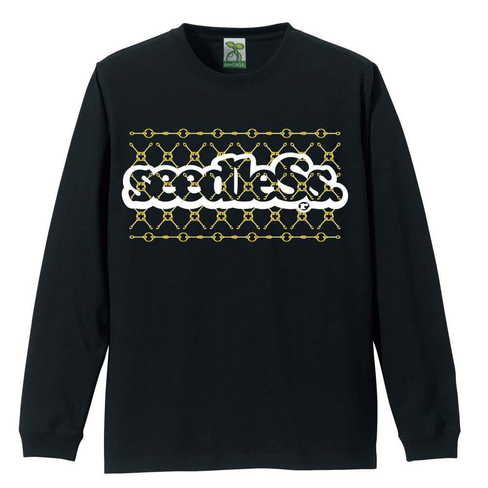 Gold Pattern Coop LS tee