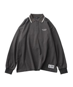 Seed stitch polo shirt