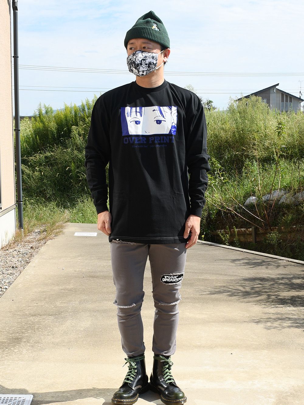 EYES L/S TEE