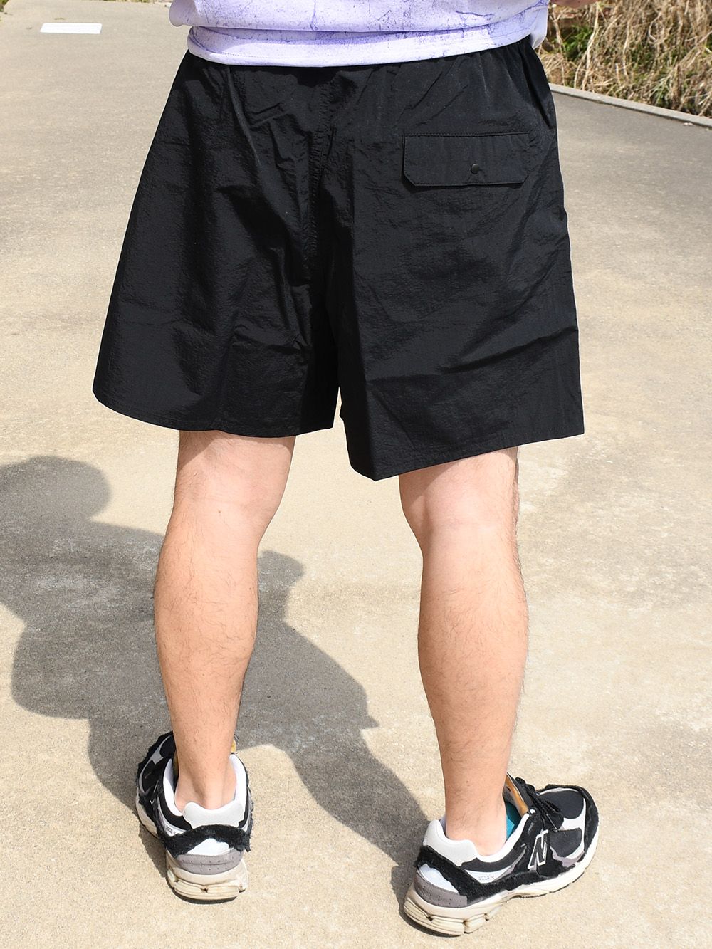 CURVY NYLON-SHORTS