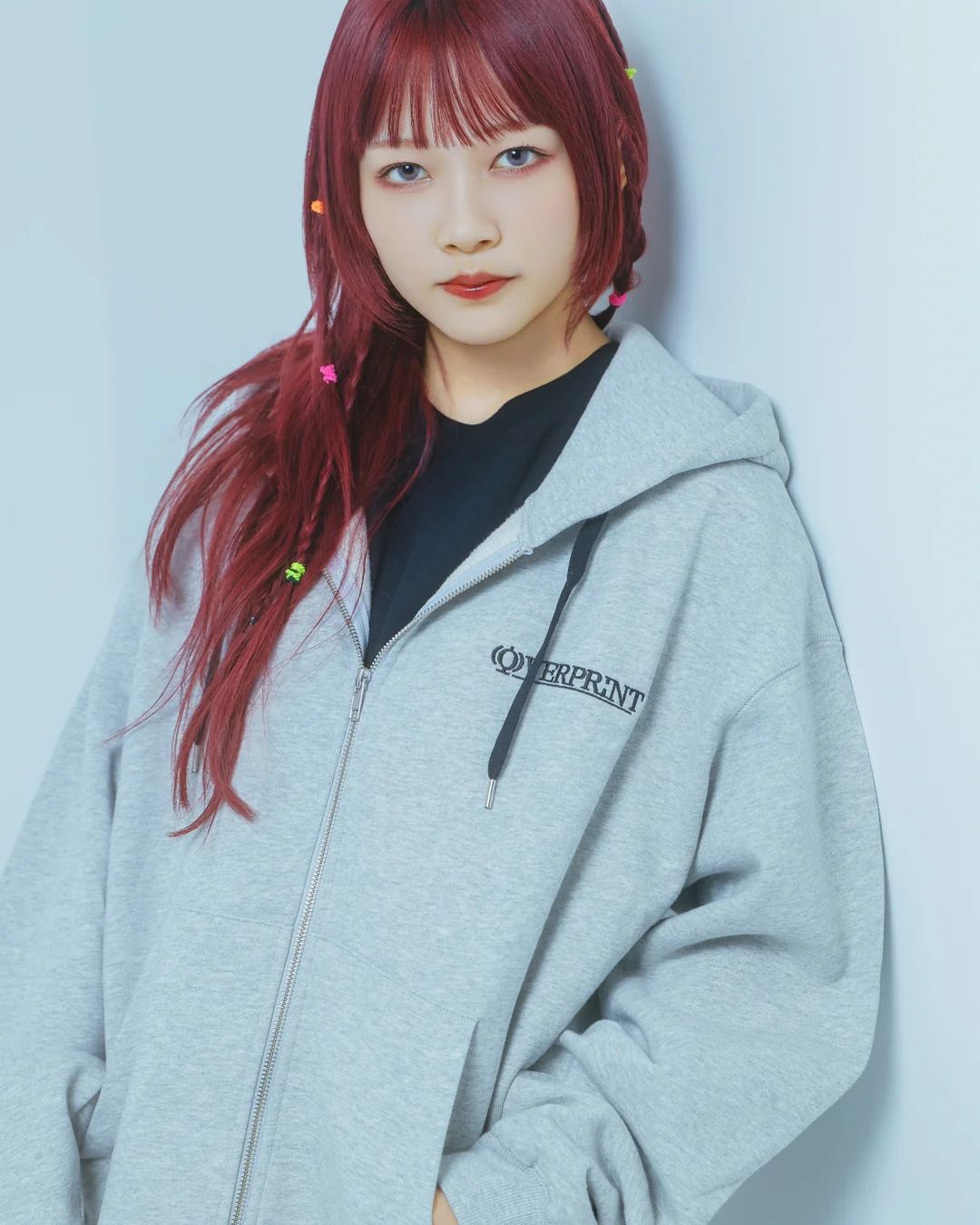 OVERPRINT Zip Hoodie