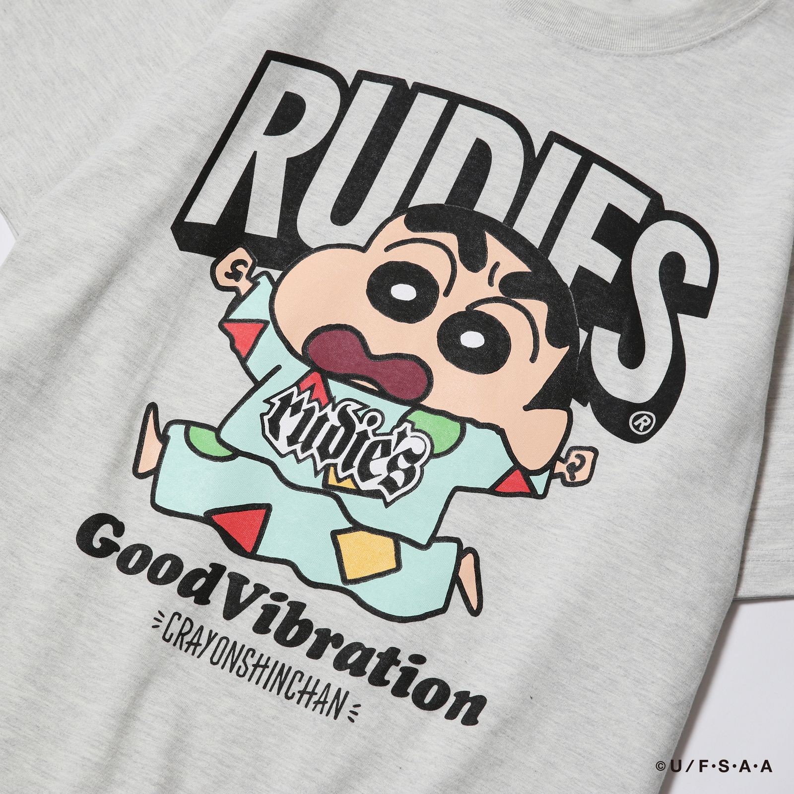 RUDIE'SxCRAYON SHINCHAN NIGHT OWL TEE