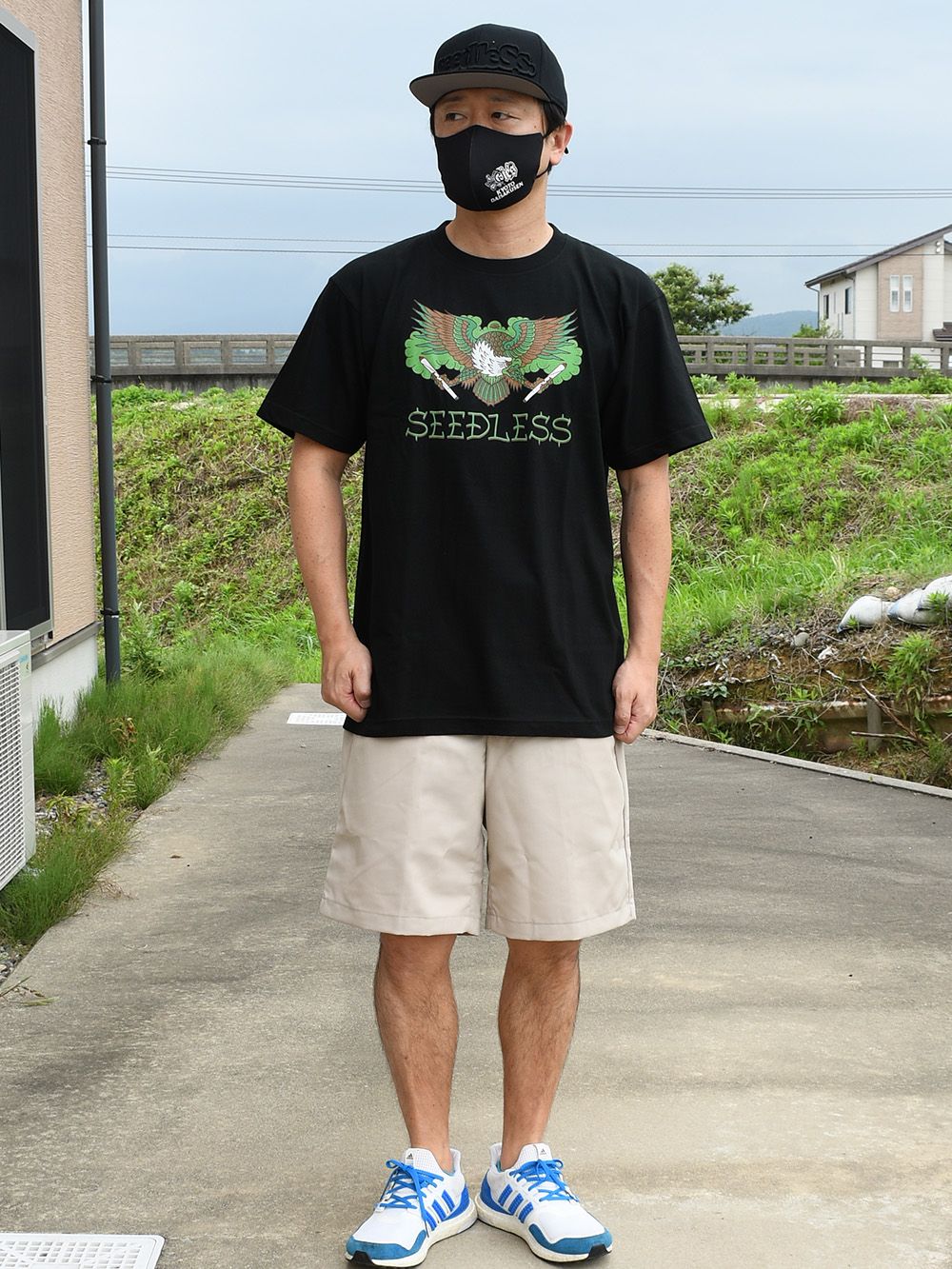 sd green eagle s/s tee