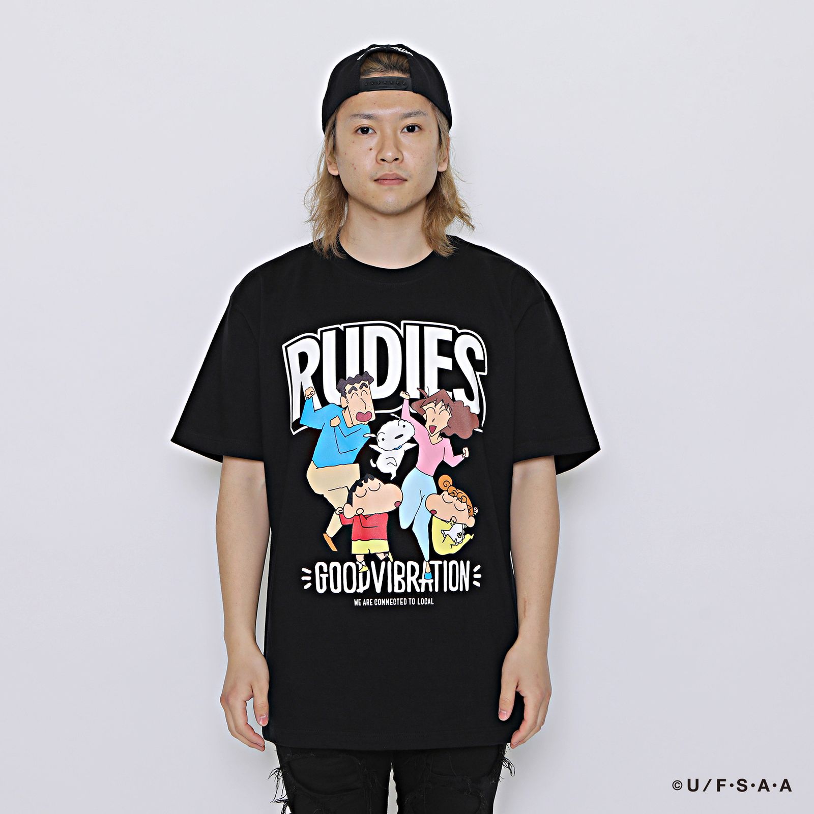 RUDIE'S x CRAYON SHINCHAN FAMILY-T