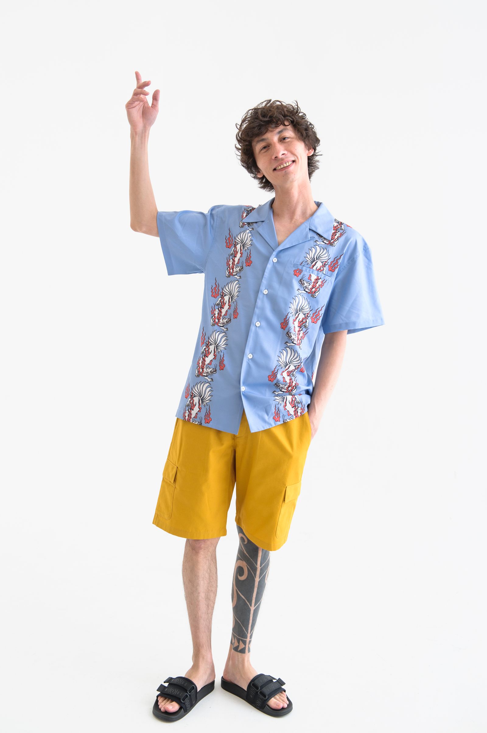 13TALED FOX ALOHA SHIRTS