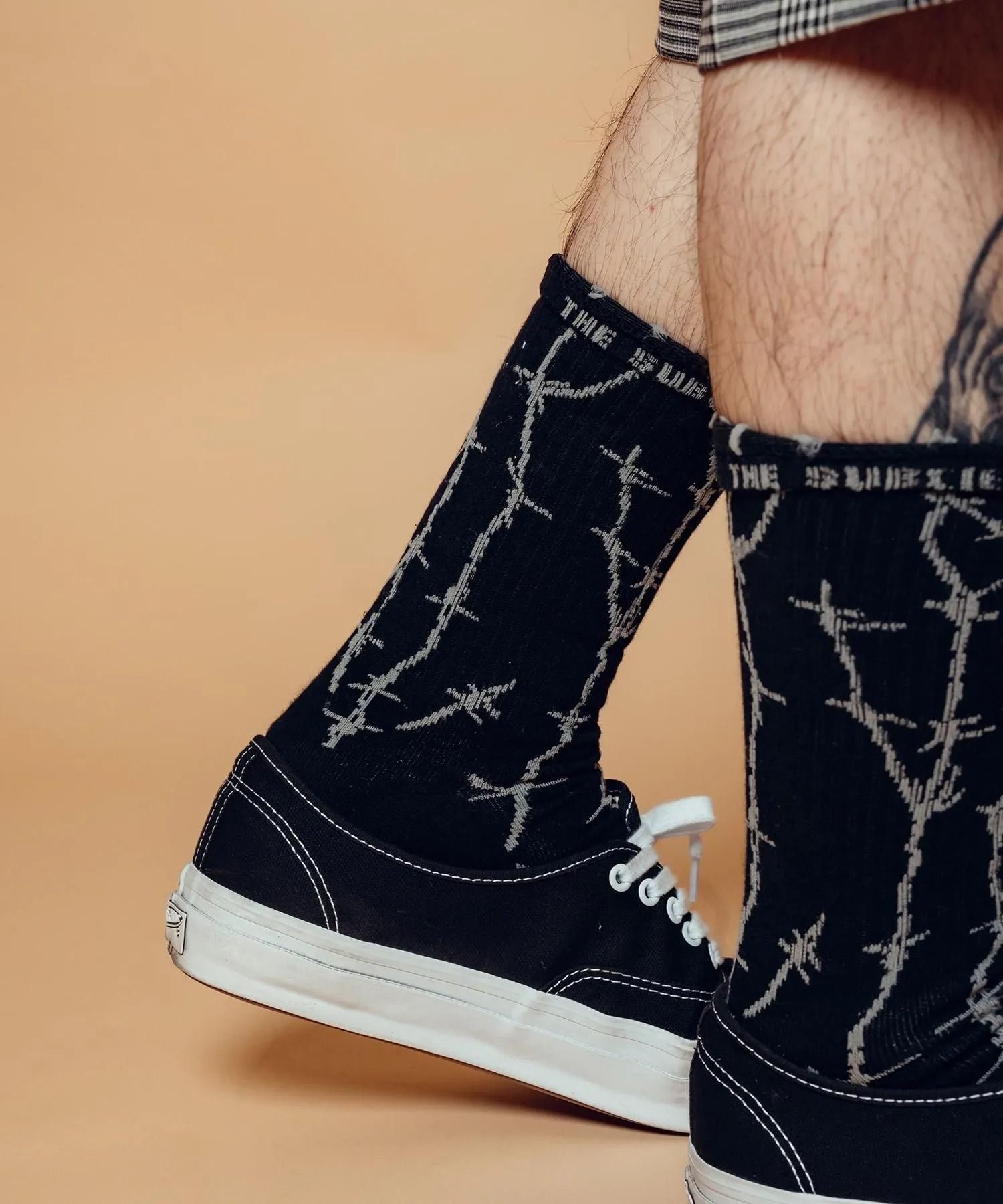 Barbed wire socks