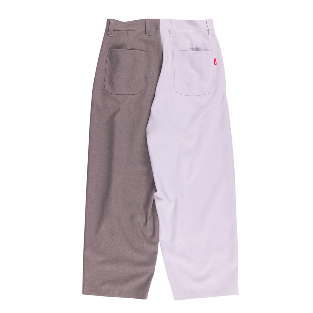 2TONE TUCK PANTS
