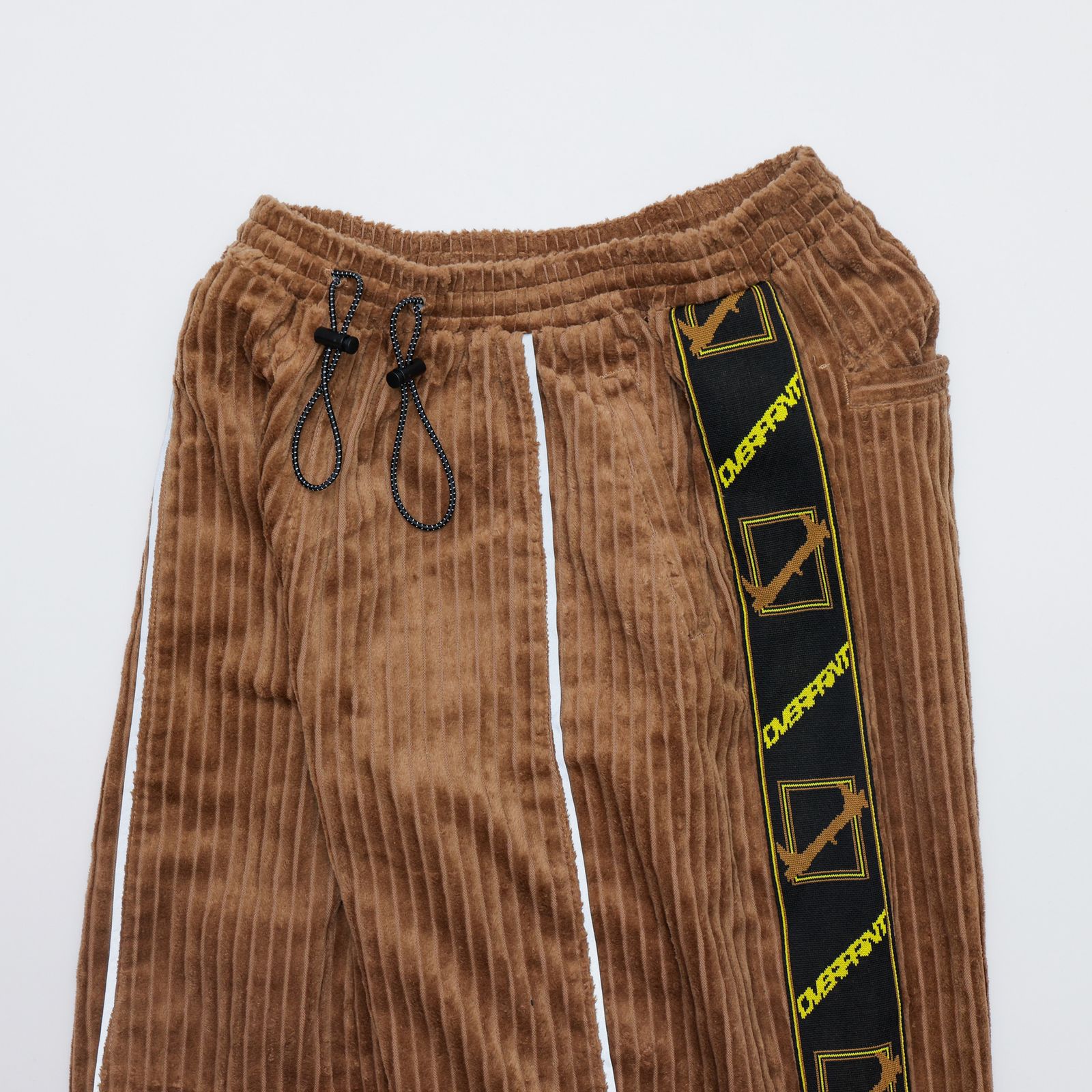 Corduroy jersey pants