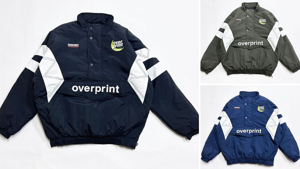 《over print》新作入荷!