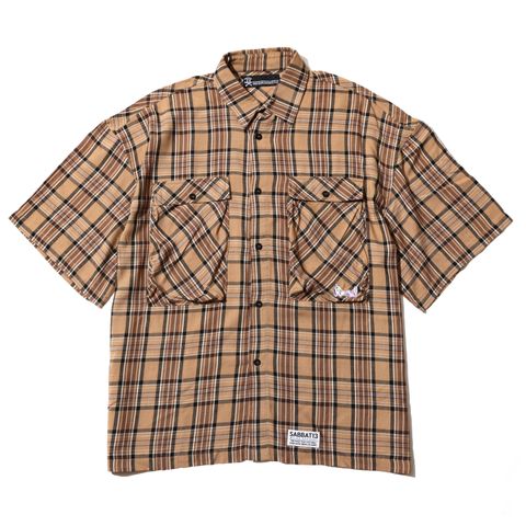 SPOOKY GIRL CHECK S/S SHIRTS