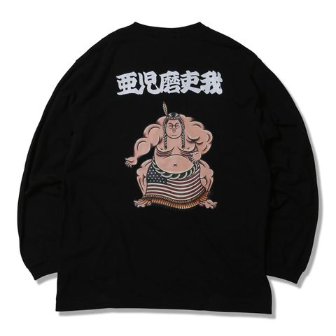 L/S TEE - SUMO WRESTLER