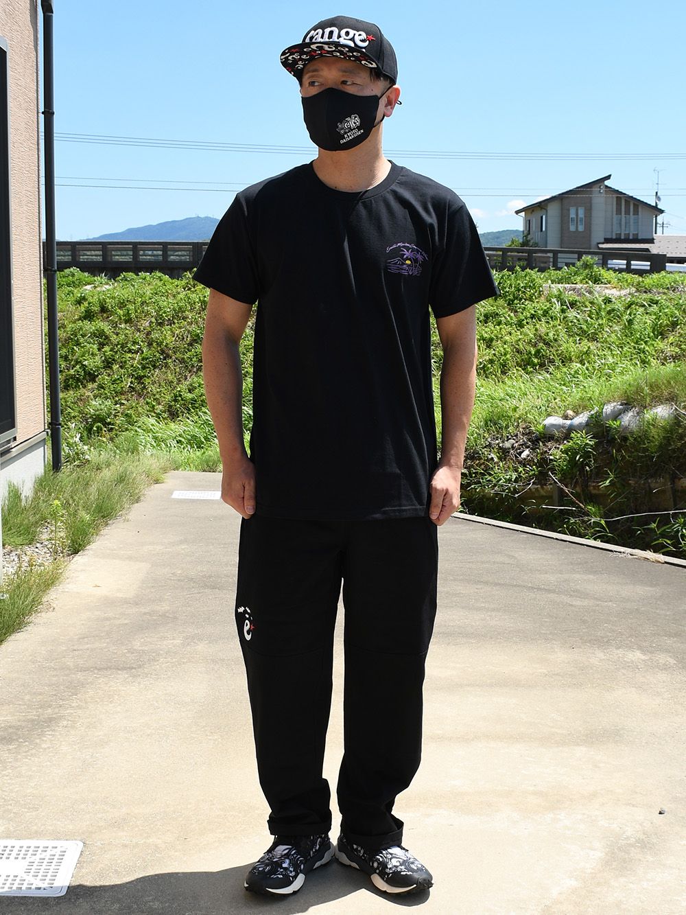 Hula surf on the skull s/s tee