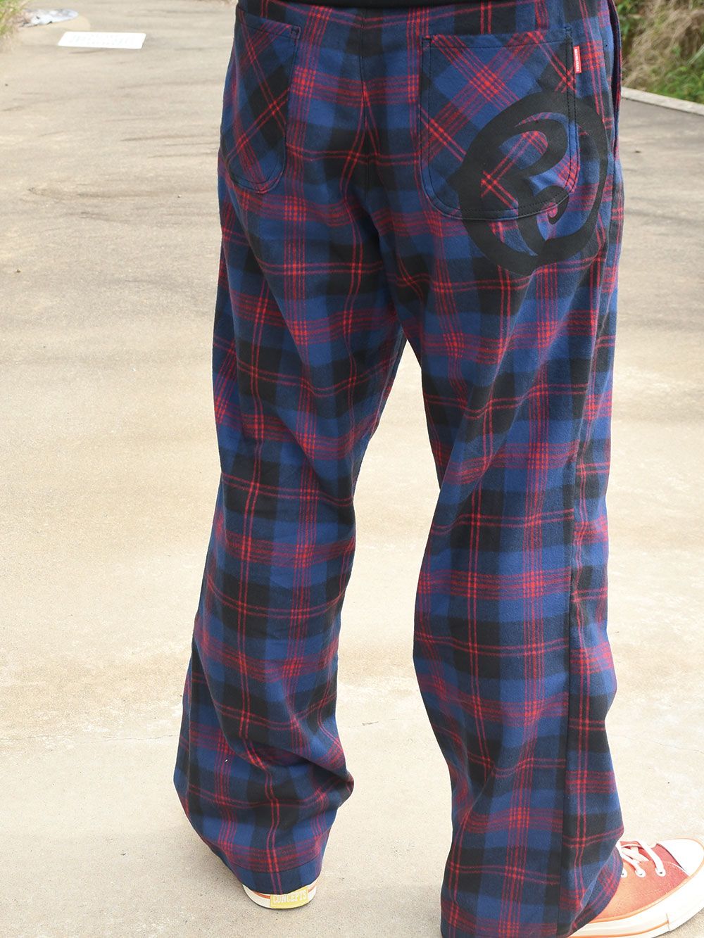 ROLLING CRADLE - CHECK FLARE-PANTS | DOLL