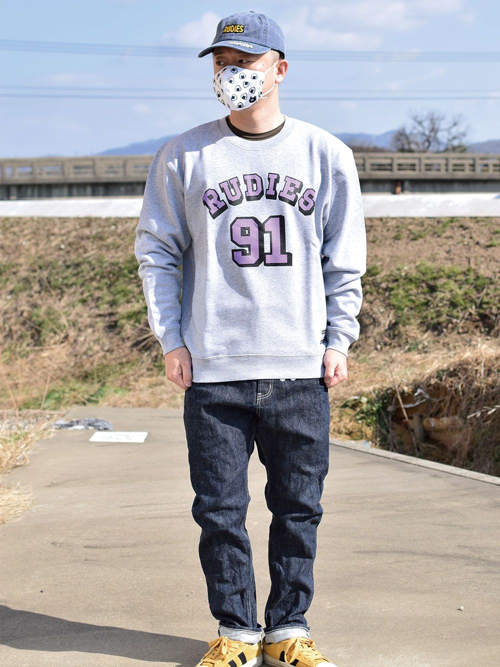 MIGHTY91 CREW-SWEAT