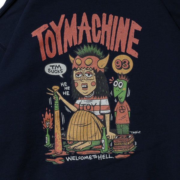 TM PAINT COLLAB WELCOME TO HELL Sweat-Parka