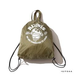 RUDIE'SxCRAYON SHINCHAN CIRCLEMOSH GYMSACK