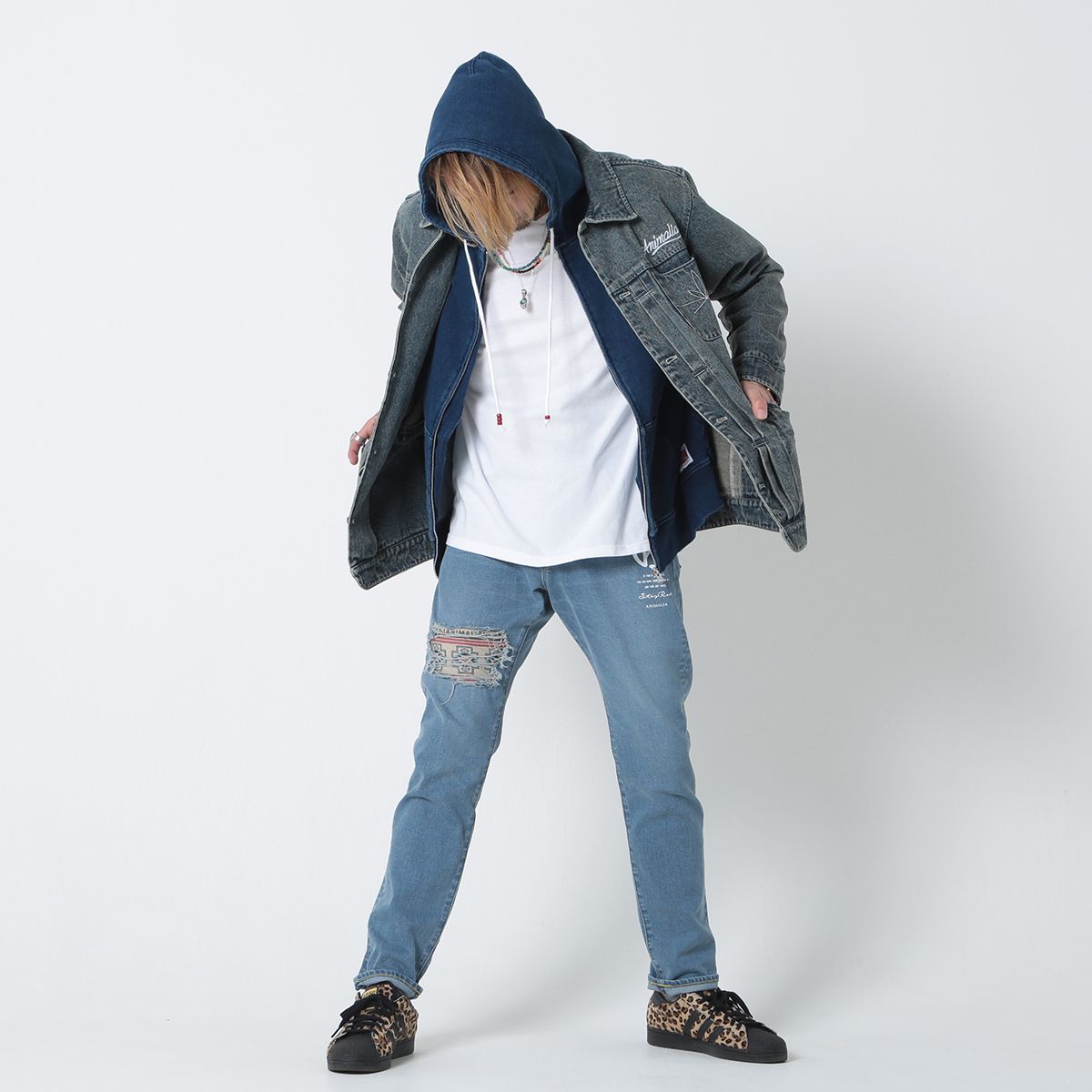 BRONCO JEAN JACKET-Fade