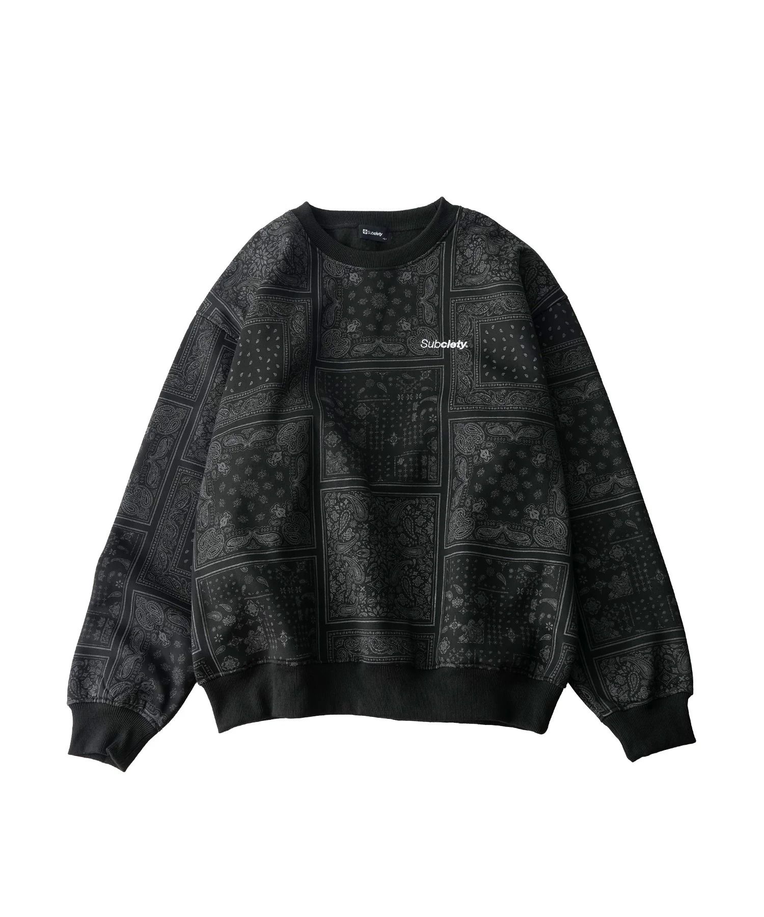 Patterned sweatshirt