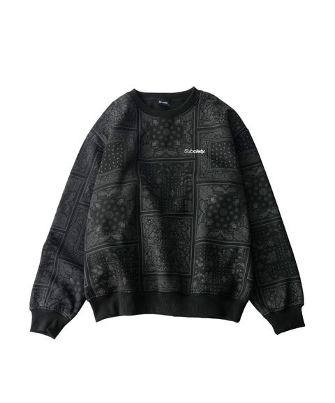 Patterned sweatshirt
