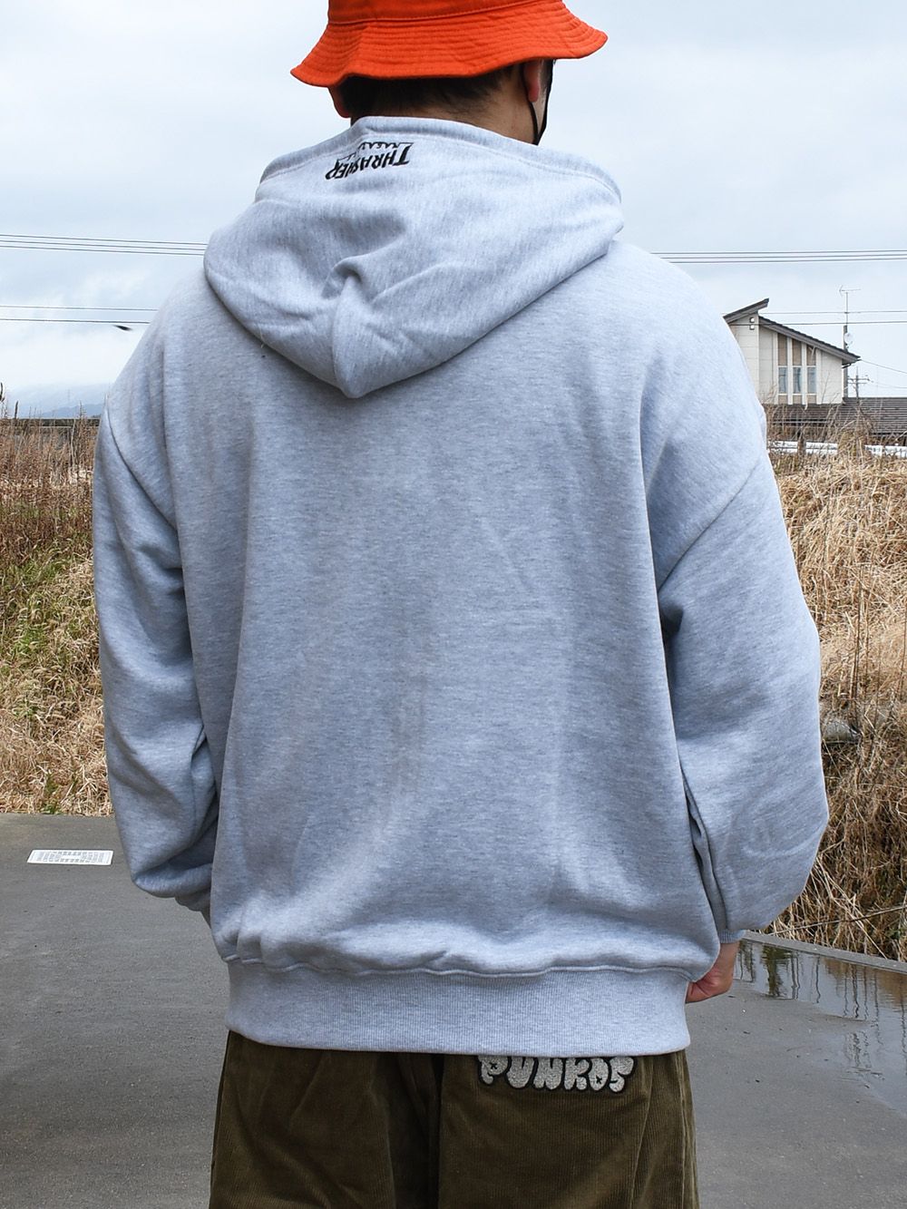 THRASHER Logo FULL ZIP Hoodie