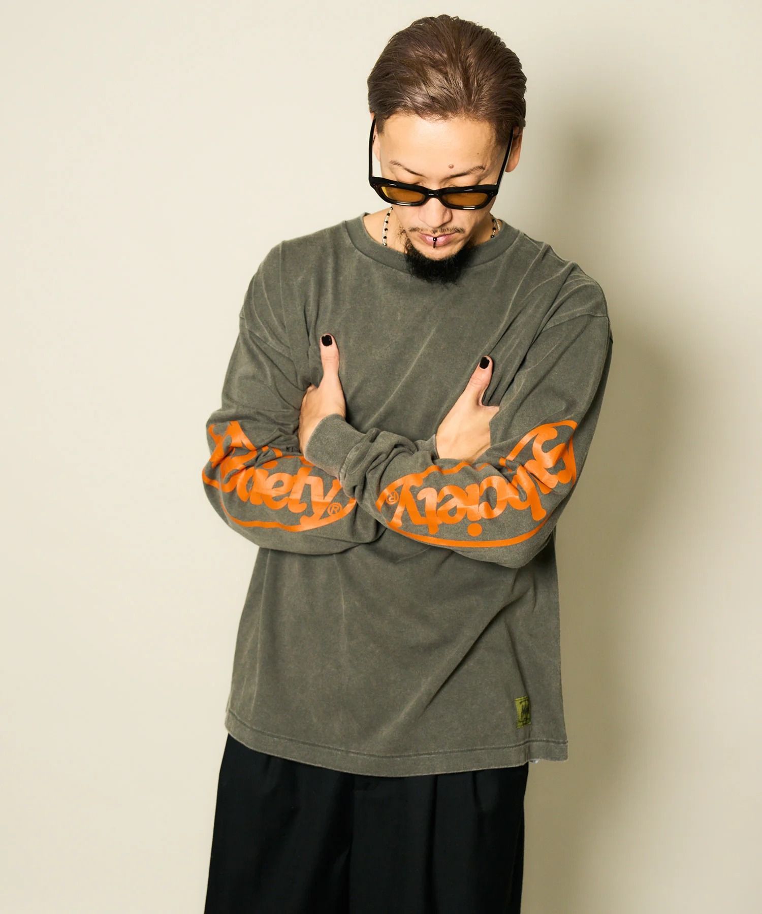Fade wash L/S tee