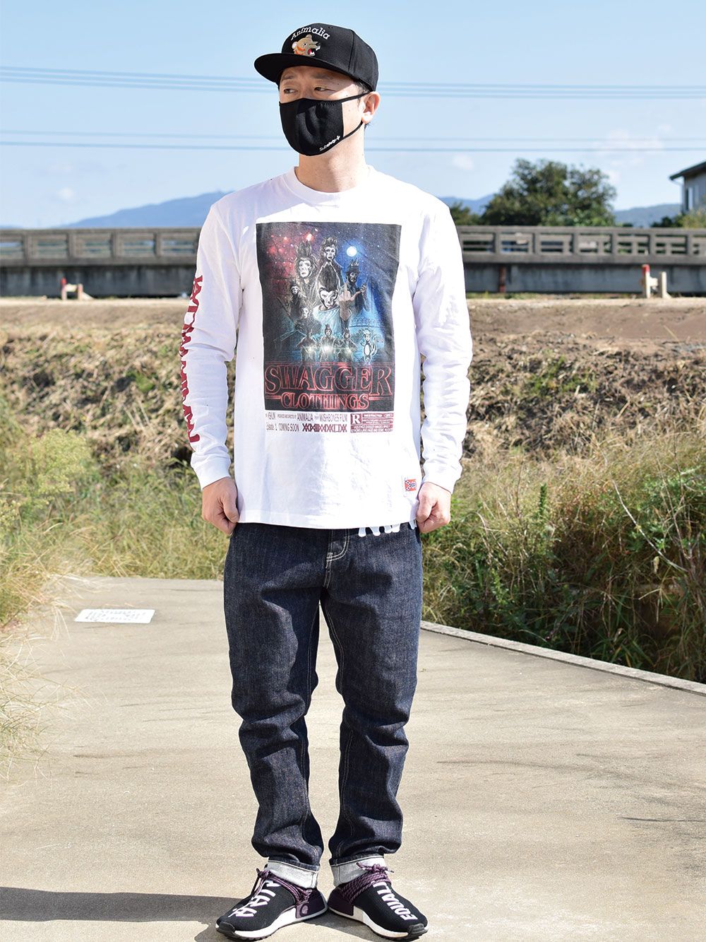 “SWAGGER CLOTHINGS Poster” L/S TEE
