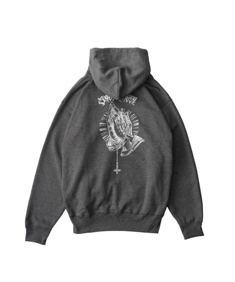 Fuckin' praying hands hoodie