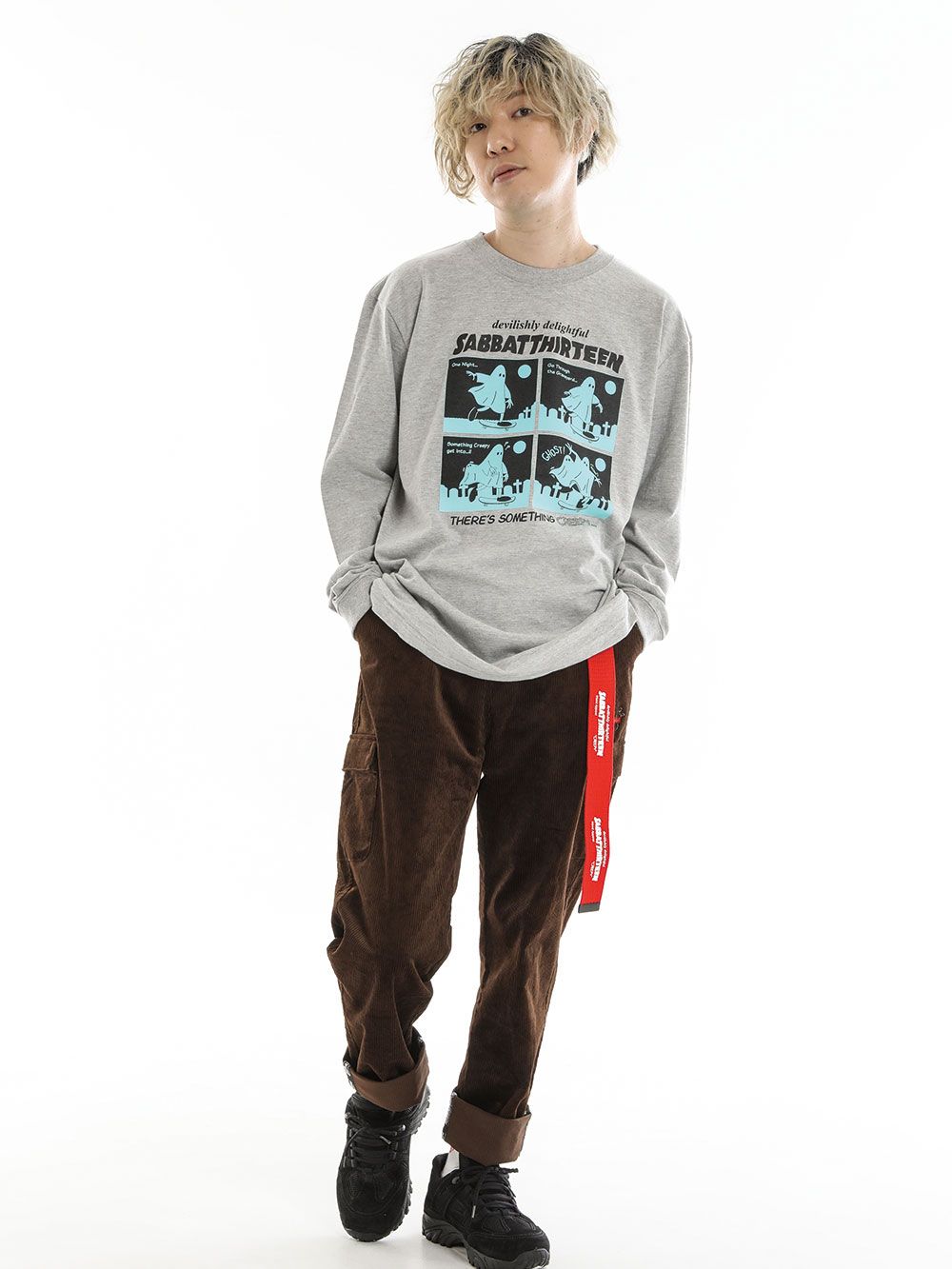 GHOST CORDUROY CARGO-PANTS