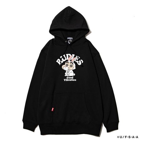 RUDIE'SxCRAYON SHINCHAN RABBIT HOOD SWEAT