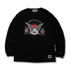 L/S Tee - Eagle & Roses