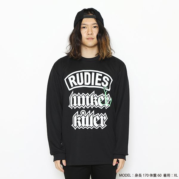 RUDIE'S FISHINGCLUB HOOK DRY LS-T