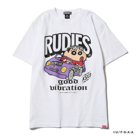 RUDIE'SxCRAYON SHINCHAN LOCAL DRIVE TEE